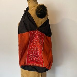 Beautiful boho hippie bag tote